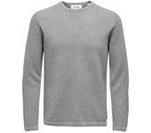 Camiseta ONLY & SONS Punto Hombre (S - Gris)