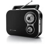 Radio de Mesa MUSE M-051 R Negro