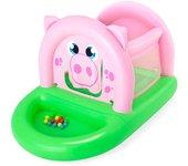 Saltador y Piscina de Bolas Hinchable Oinkster Pig Bestway