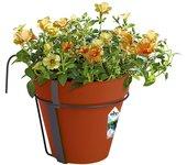 Macetero jardín terracotta 20x28cm 3L incl soporte plantas