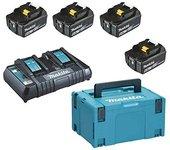 Makita 198091-4 - Pack de energía (18 V, iones de litio, 4 x 6,0 Ah)