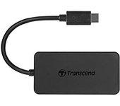 Transcend HUB2C USB 3.2 Gen 1 (3.1 Gen 1) Type-C Negro