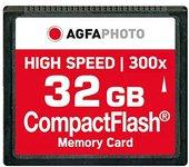 Tarjeta de Memoria AGFAPHOTO CF 32GB 300x HIGH SPEED