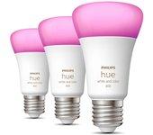 Hue white&color e27 pack triple 800lm & bluetooth