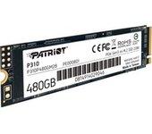 Ssd patriot p310 480 gb m.2 2280 pcie nvme 4