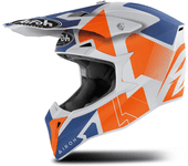 Airoh Casco de Cross  Wraap Raze Naranja