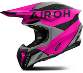 Airoh Casco de Cross  Twist 3 King Rosa Mate