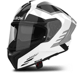 Airoh Matryx Thron Casco - Gris Blanco