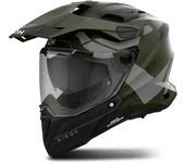 Airoh Casco Integral  Commander 2 Reveal Verde Militar