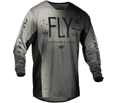 FLY Racing Camiseta de Cross Niño  Kinetic Negro