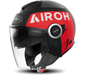 Airoh Casco Jet  Helios Negro