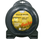 Avalon - hilo dentado de nylon universal para desbrozadora y cortacésped (3 mm x 42 m)