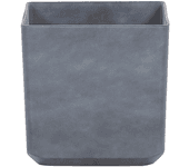 Beliani maceta gris 43x43x43 cm artiki