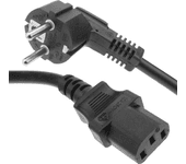 Cable de Alimentaci¢n Iec60320 C13 Hembra A Schuko Macho 10 M