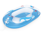 Bestway bote hinchable infantil tortugas 102x60 cm +3 a 6 años playa y piscina 34037