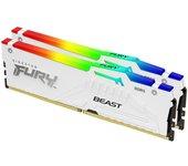 Kingston Memoria Ram Kf560c40bwak2-32 Fury Beast Rgb 32gb 2x16gb Ddr5 6000mhz