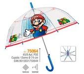 Paraguas PERLETTI Super Mario Campana (74 cm)