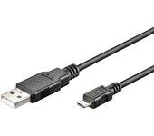 Cable USB 2.0 A MicroUSB 0,3m