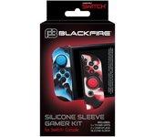 Silicone Sleeve Joycon Gamer Kit Blackfire N-Switch