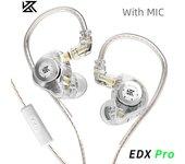 Original KZ EDX Pro X/PRO/Lite Dynamic Drive Earphone Hifi Heavy Bass Music Sport Earbuds In Ear Noise Cancelling Wired Headsets