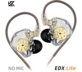 Original KZ EDX Pro X/PRO/Lite Dynamic Drive Earphone Hifi Heavy Bass Music Sport Earbuds In Ear Noise Cancelling Wired Headsets