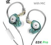 Original KZ EDX Pro X/PRO/Lite Dynamic Drive Earphone Hifi Heavy Bass Music Sport Earbuds In Ear Noise Cancelling Wired Headsets