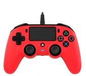 Mando Wired para PS4 - Rojo