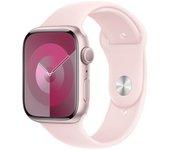 APPLE Watch Series 9 GPS+Cellular 45 mm Rosa con Correa Deportiva Rosa-claro (Talla: S/M)