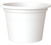 Maceta de polipropileno venezia blanco ø 35 cm