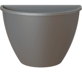 Vaso ARTEVASI Pared (23.5x30.8x16.5cm - Gris)