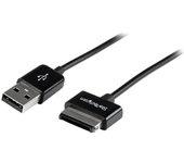 CABLE DATOS STARTECH USB PARA ASUS TRANSFORMER BLACK 0.50M