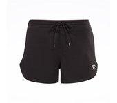 Pantalón reebok identity french terry short mujer negro