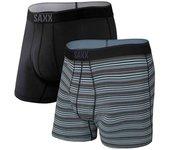 Saxx Underwear Boxer Quest Brief Fly 2 Unidades