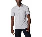 Polo columbia nelson point™ gris hombre