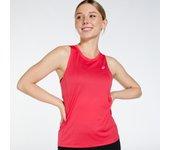 Camiseta de running asics core tank w pink