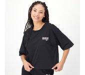 Reebok Rie - Negro - Camiseta Mujer talla L