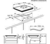 AEG IKE64441FB Placa de Inducción 4 Zonas 60cm