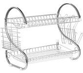 Dish Drying Rack 38 cm MR-1025-38 Silver Maestro