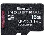 Kingston 16GB MICROSDHC INDUSTRIAL C10 A1