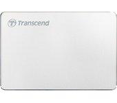 Transcend StoreJet 25C3S disco duro externo 1000 GB Plata