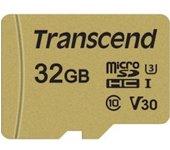 Transcend TS32GUSD500S memoria flash 32 GB MicroSDXC Clase 10 NAND