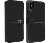 Funda iPhone X, XS FAÇONNABLE Wallet Negro