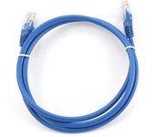 Cable CAT5E UTP moldeado 1m Azul