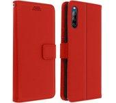 Funda Libro Cartera F. Soporte Sony Xperia L4 - Rojo