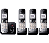 Teléfonos inalámbricos DECT KX-TG6824GB