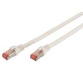 Cable de Red DIGITUS (RJ45 - 50 cm - Blanco)