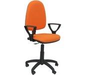 Silla Ayna bali naranja claro con brazos