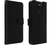 Funda Cartera con F. Soporte para Asus ZenFone 6 - Negro