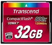 Tarjeta de memoria CF TRANSCEND TS32GCF800