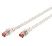 Cable de red digitus cat 6 s / ftp, 10 piezas, 2 m, blanco